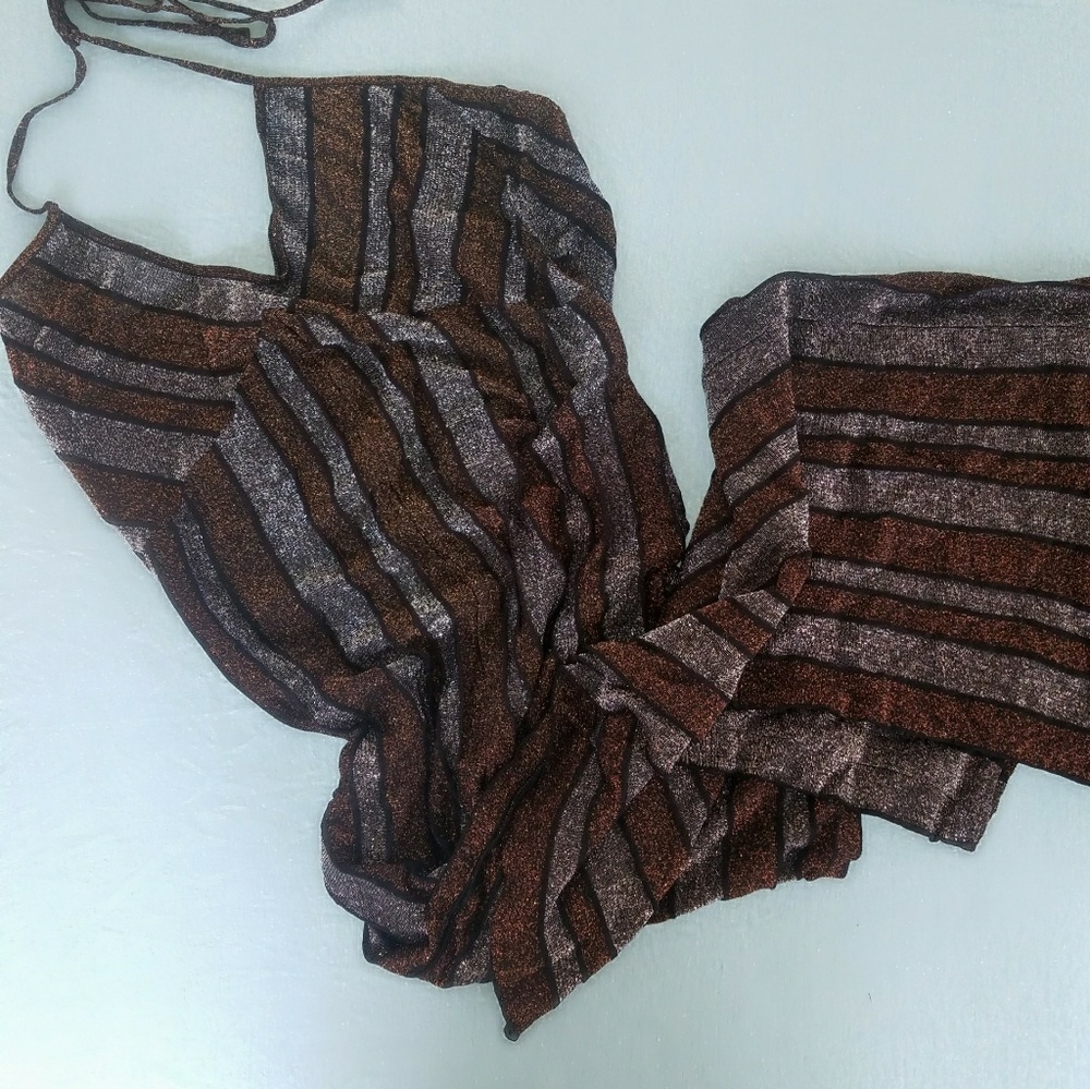 Women's Nasty Gal Wide Leg Striped Jumpsuit